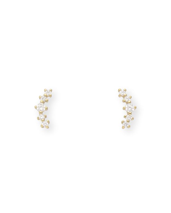 Clous d'oreilles Zirconia Argent 925 - Style de Carat