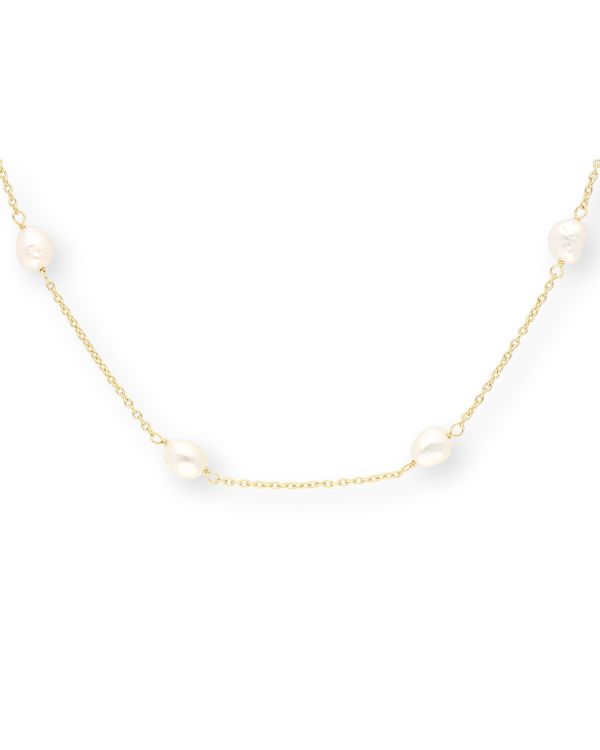 Perlen Halskette Silber 925 - Pearls von Carat