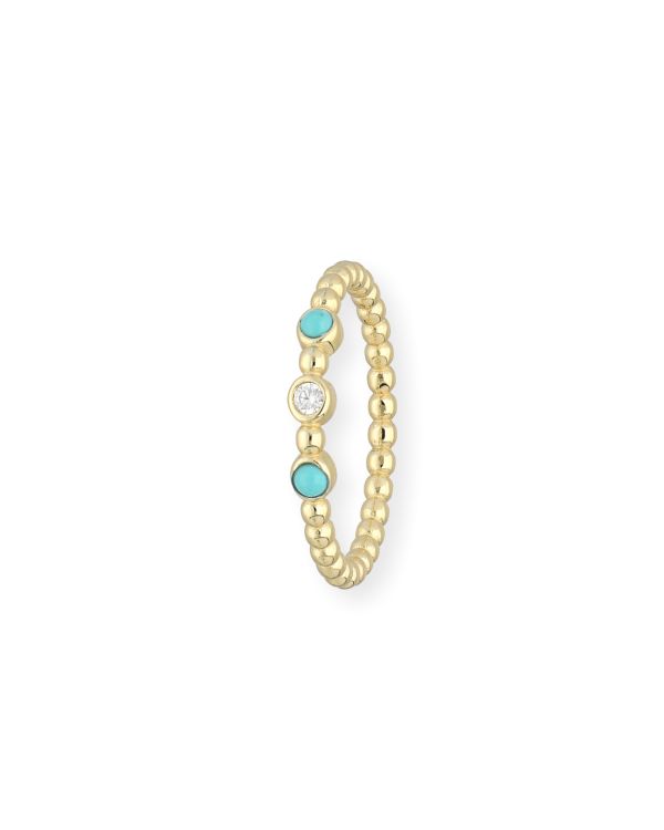 Bague Turquoise Argent 925 - Colorstone de Carat