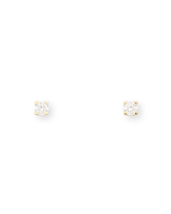 Ohrstecker Diamant 0.20 ct Gold 18 Carat - CLASSIC Diamonds