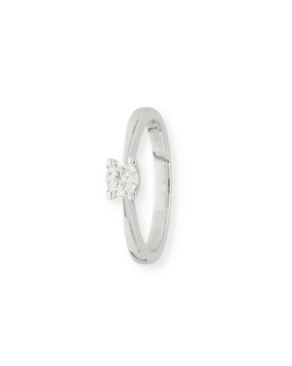 Bague Diamant 0.30 ct Or 18 Carat - CLASSIC Diamonds
