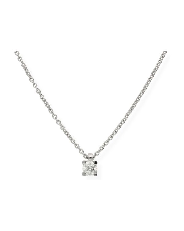 Halskette Diamant 0.15 ct Gold 18 Carat - CLASSIC Diamonds