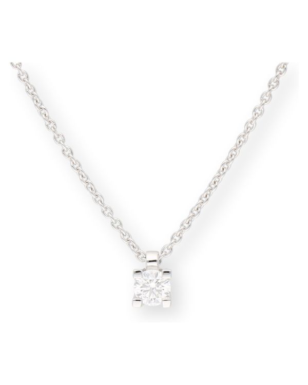 Collier Diamant 0.20 ct Or 18 Carat - CLASSIC Diamonds