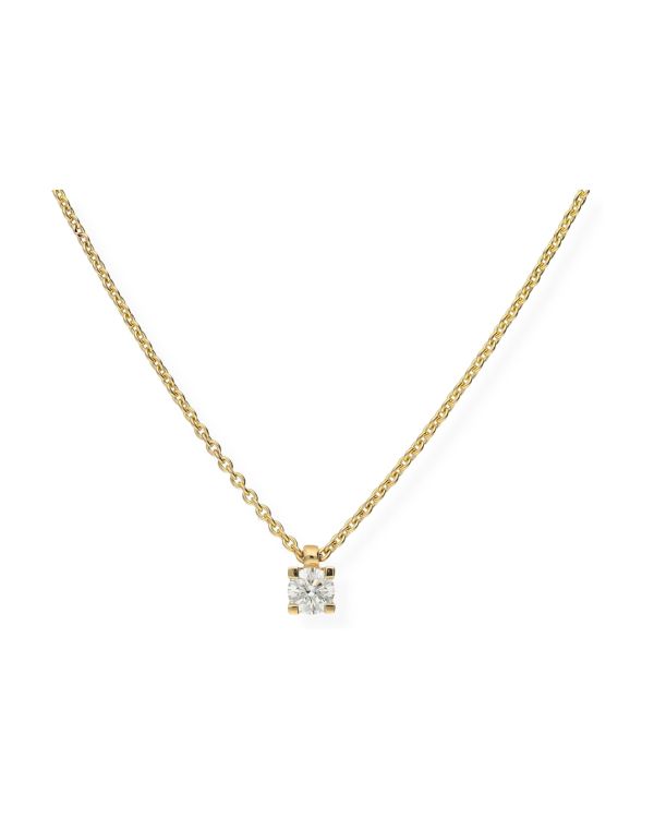 Halskette Diamant 0.15 ct Gold 18 Carat - CLASSIC Diamonds