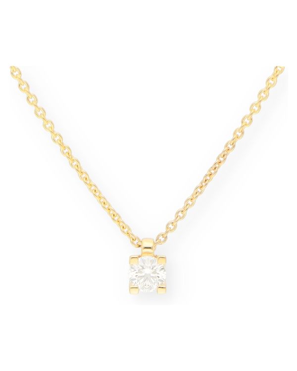 Collier Diamant 0.20 ct Or 18 Carat - CLASSIC Diamonds
