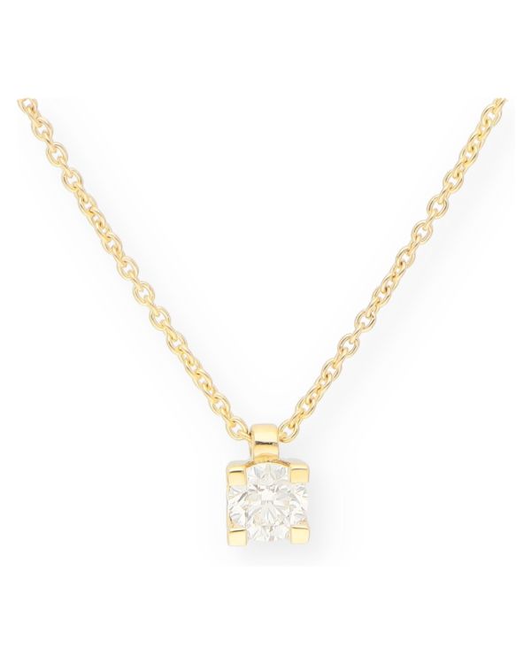 Collier Diamant 0.30 ct Or 18 Carat - CLASSIC Diamonds