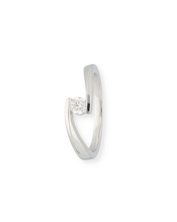 Bague Diamant 0.20 ct Or 18 Carat - CLASSIC Diamonds
