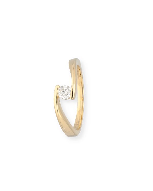 Bague Diamant 0.20 ct Or 18 Carat - CLASSIC Diamonds