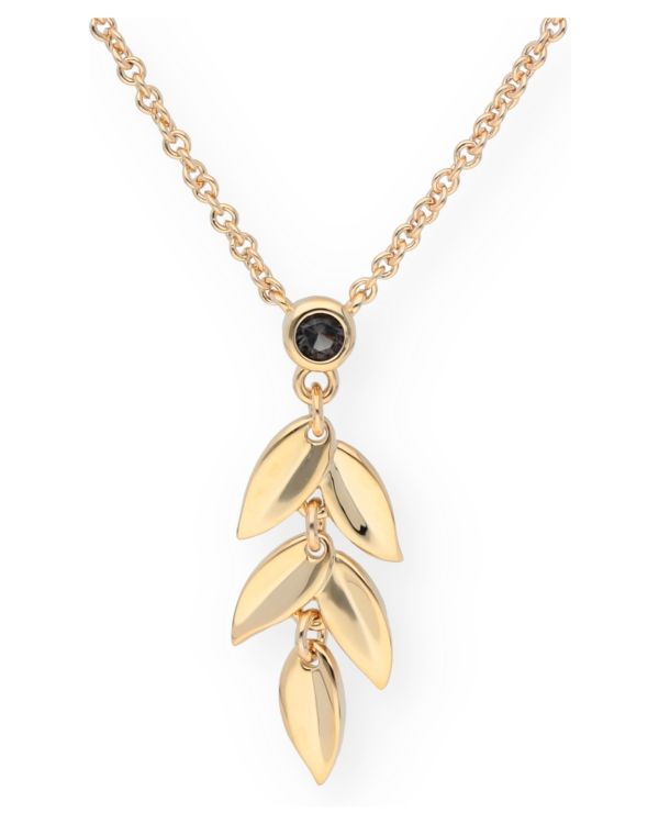 Zirkonia Halskette Messing Plaqué - Style von Carat