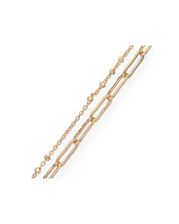Armband Messing Plaqué - Chic von Carat
