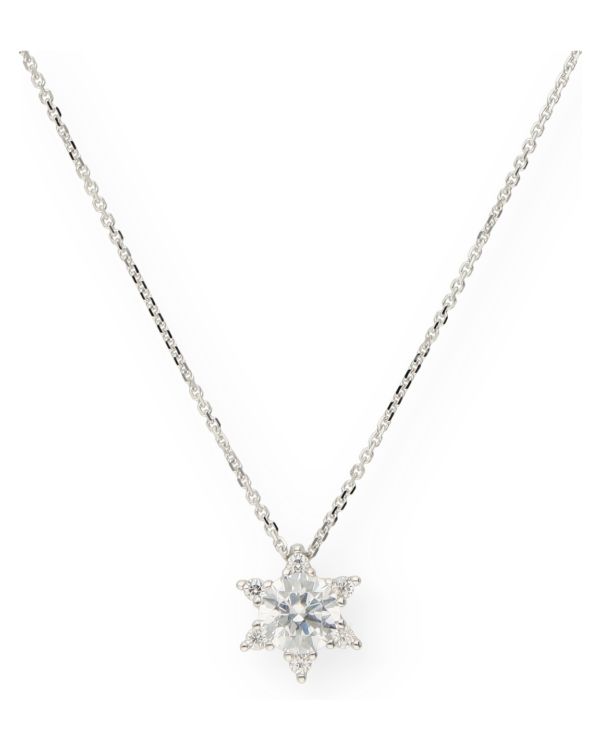 Zirkonia Halskette Gold 18 ct - Solitaire von Carat