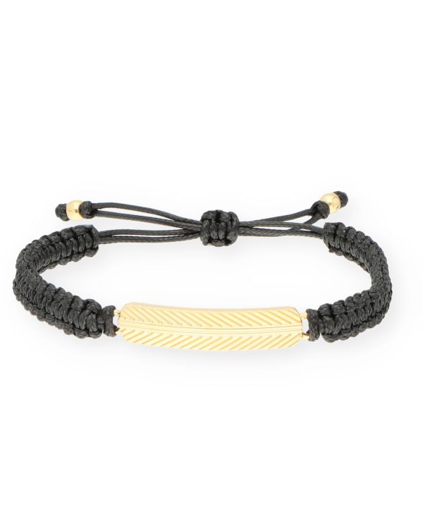 Carat - Armband Edelstahl, Kordel - Men's Classic