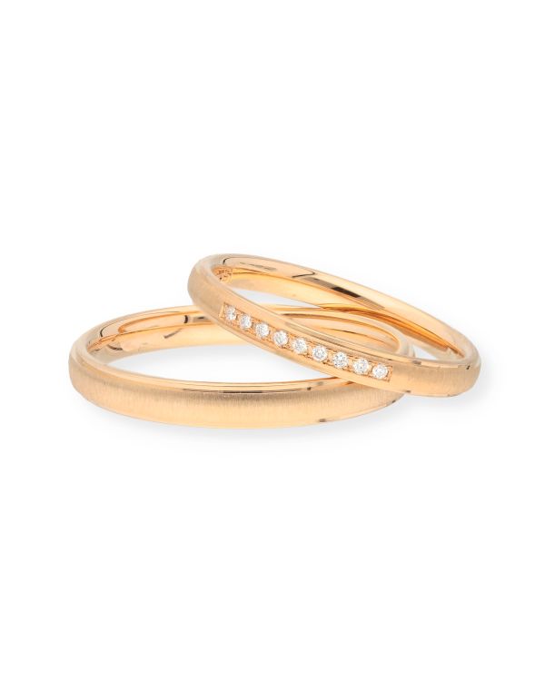Pure - Diamant Ehering Gold 18 ct - Alliance