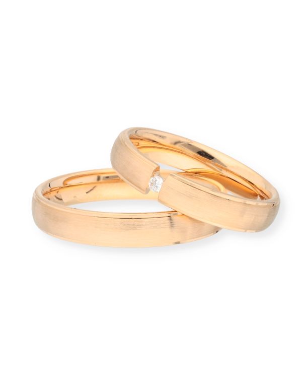 Pure - Diamant Ehering Gold 18 ct - Alliance