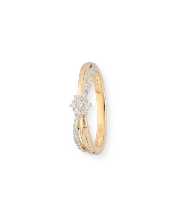 Bague Diamant Or 18 ct - Style de Carat