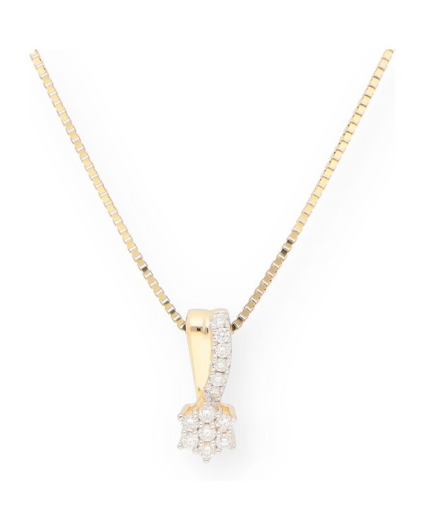Collier Diamant Or 18 ct - Style de Carat
