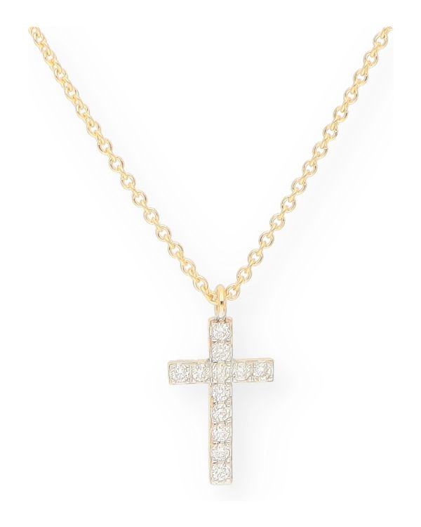 Diamant Halskette Gold 18 ct - Religious von Carat