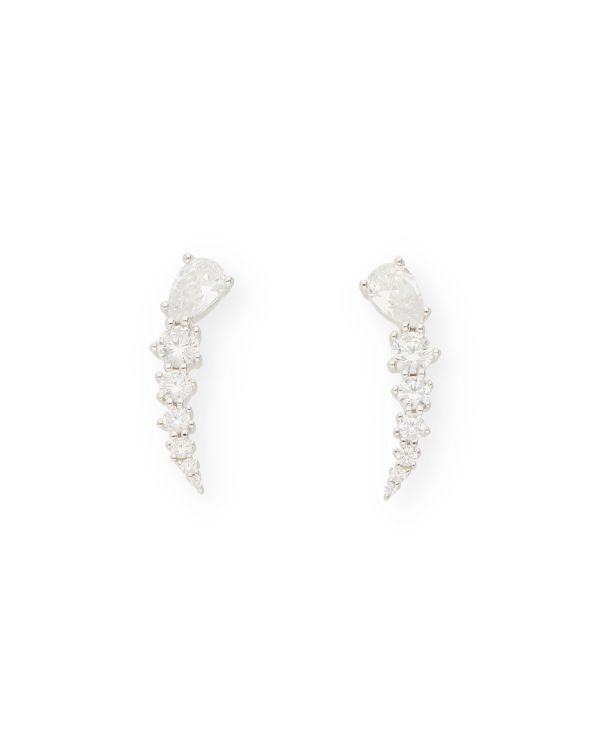 Clous d'oreilles Zirconia Argent 925 - Style de Carat