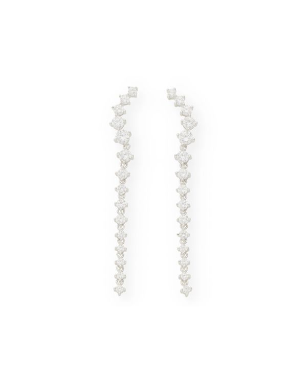 Pendants d'oreilles Zirconia Argent 925 - Style de Carat