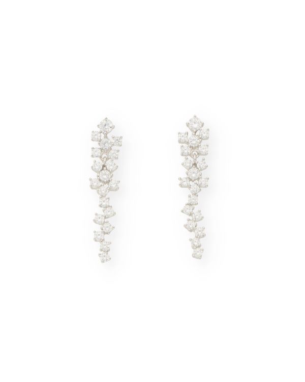 Pendants d'oreilles Zirconia Argent 925 - Style de Carat