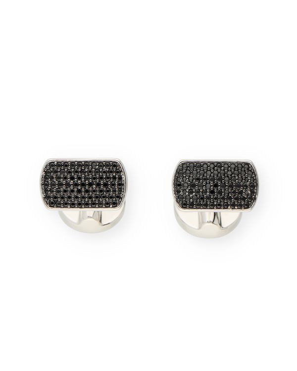 Boutons de manchettes Spinelle Argent 925-Men's Classic de Carat
