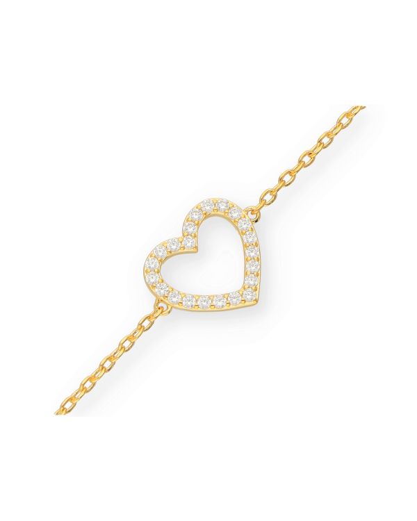 Zirkonia Armband Messing Plaqué - Style von Carat