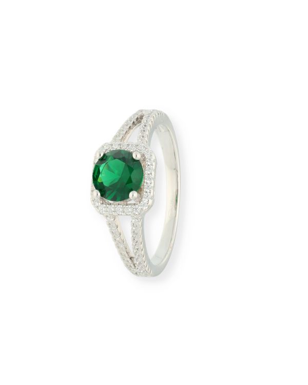 Bague Spinelle, Zirconia Argent 925 - Colorstone de Carat