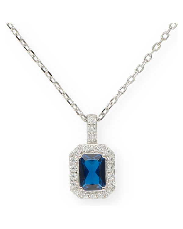 Collier Spinelle, Zirconia Argent 925 - Colorstone de Carat