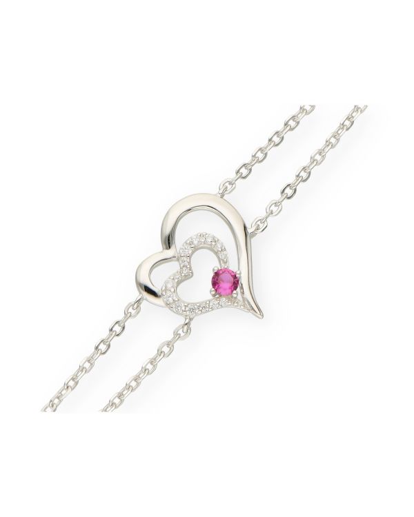 Bracelet Spinelle, Zirconia Argent 925 - Colorstone de Carat