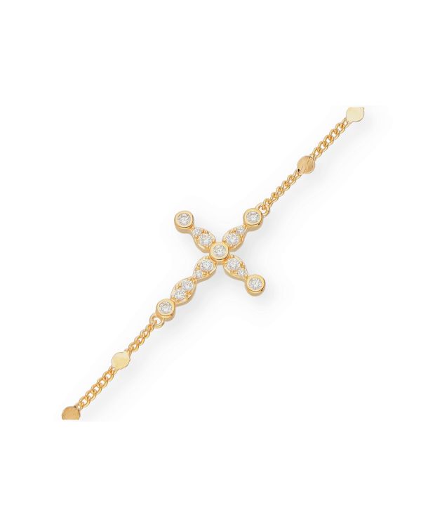 Zirkonia Armband Messing Plaqué - Motifs von Carat