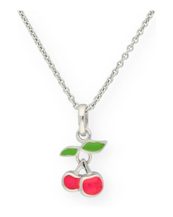Collier Émail Argent 925 - Motifs de Carat Kids