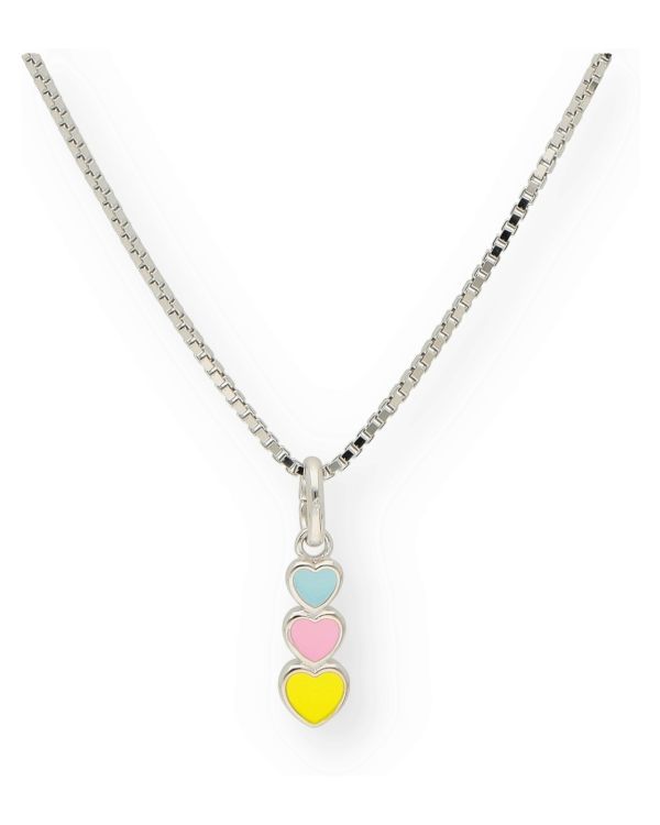 Email Halskette Silber 925 - Hearts von Carat Kids