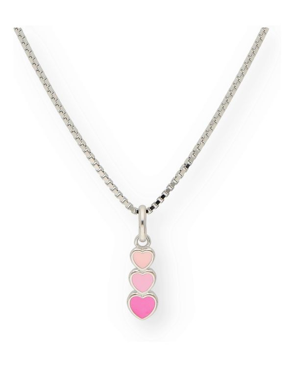 Email Halskette Silber 925 - Hearts von Carat Kids