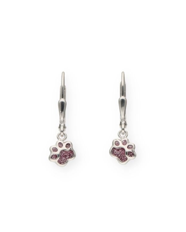Pendants d'oreilles Émail Argent 925 - Motifs de Carat Kids