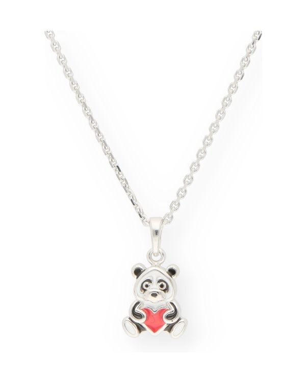 Collier Émail Argent 925 - Motifs de Carat Kids