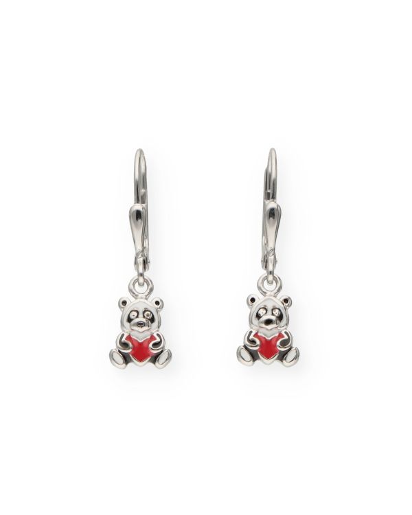 Pendants d'oreilles Émail Argent 925 - Motifs de Carat Kids