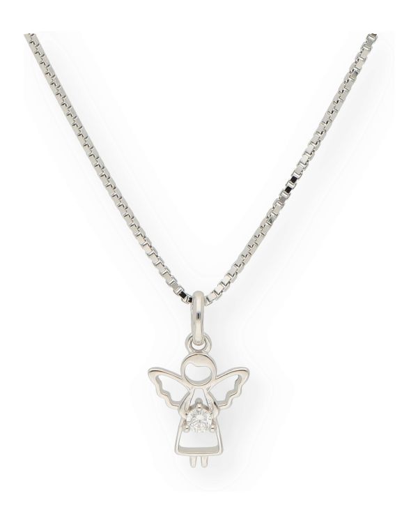 Collier Zirconia Argent 925 - Motifs de Carat Kids