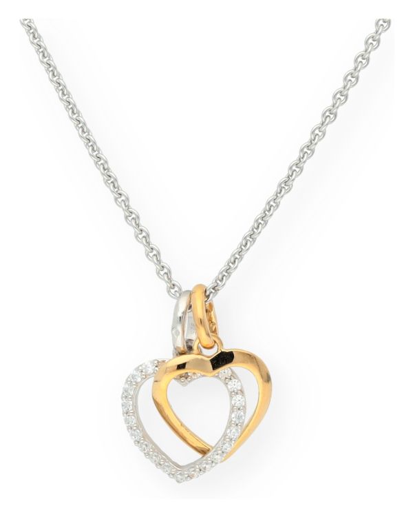 Zirkonia Halskette Silber 925 - Style von Carat
