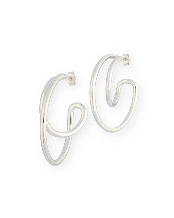 Creolen Silber 925 - Chic von Carat