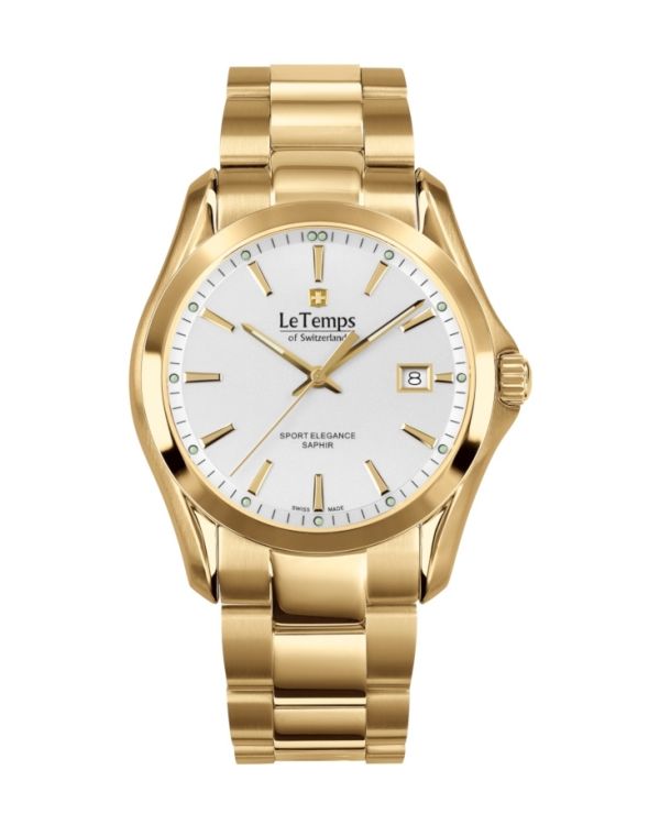 LeTemps Analog-Uhr, Swissmade - Sport Elegance