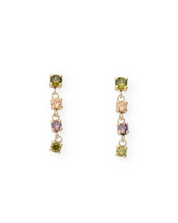 Pendants d'oreilles gemstone Or 9 ct - Colorstone de Carat