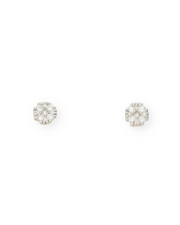 Diamant Ohrstecker Gold 18 Carat - Solitaire CLASSIC Diamonds
