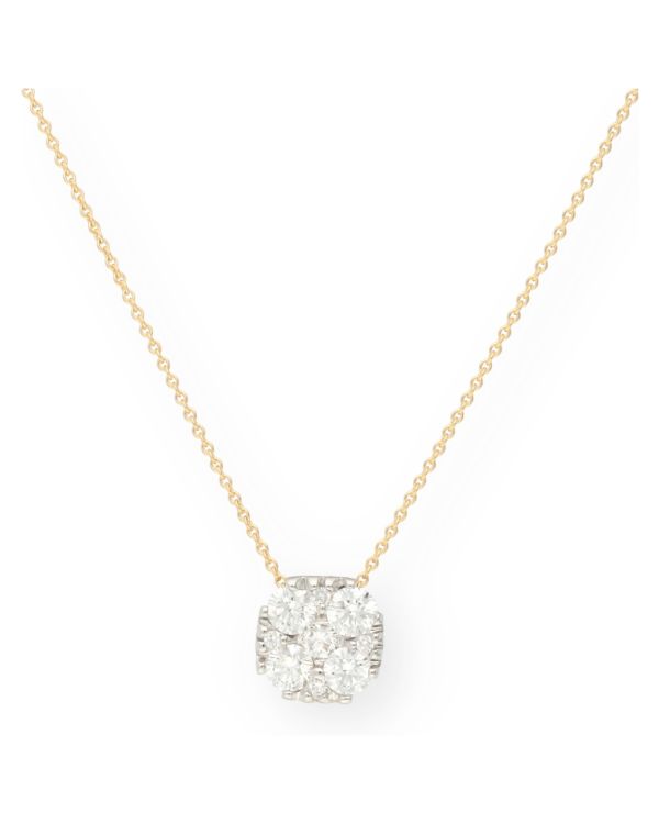Collier Diamant Or 18 Carat - Solitaire CLASSIC Diamonds