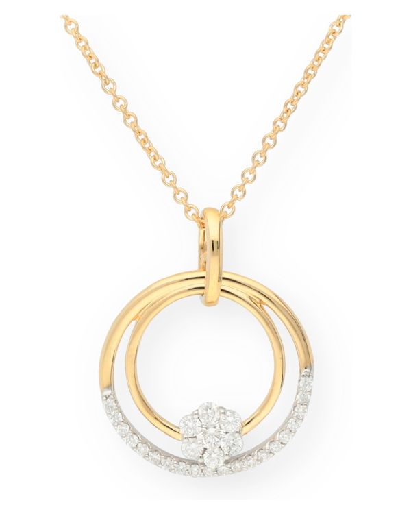 Collier Diamant Or 18 ct - Style de Diamonds by Carat