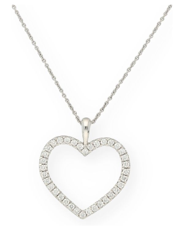 Diamant Halskette Gold 18 ct - Hearts von Diamonds by Carat
