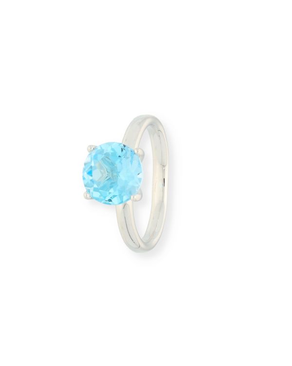 Blautopas Ring Silber 925 - Colorstone von Carat