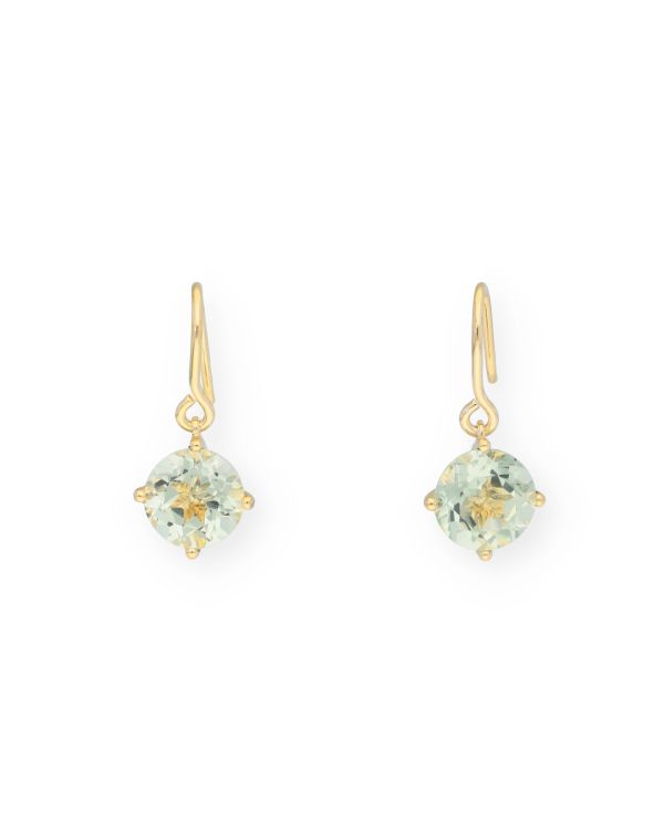 Pendants d'oreilles Prasiolite Argent 925 - Colorstone de Carat