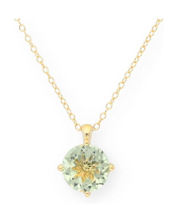Collier Prasiolite Argent 925 - Colorstone de Carat