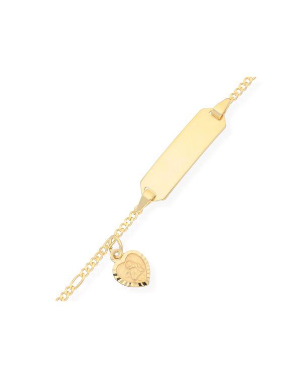 ID-Armband Gold 9 ct - identity von Carat Kids