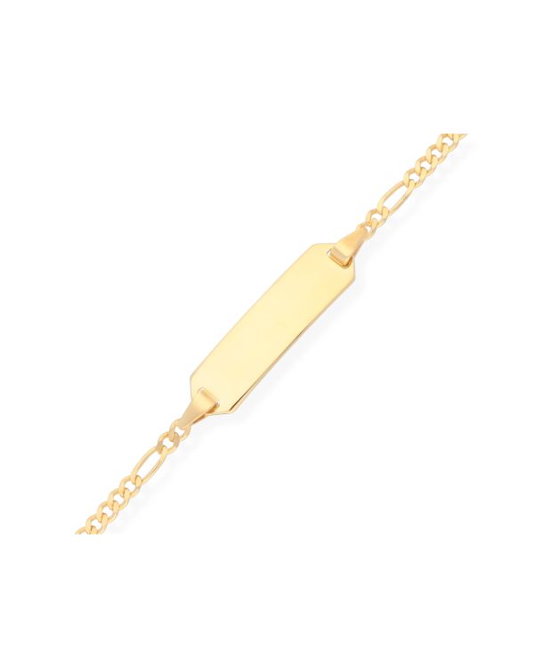 ID-Armband Gold 9 ct - identity von Carat Kids